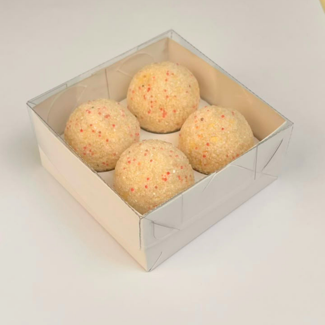 Cx 4 Brigadeiros Tp PVC C/ Berço