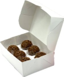 Caixa para 6 Brigadeiros articulada